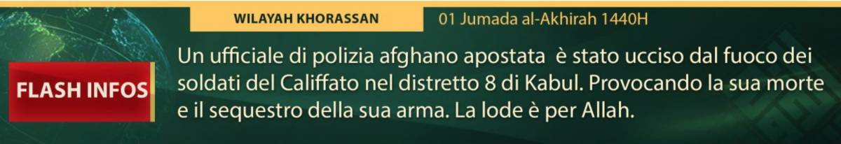Stato islamico, ripresa traduzione dei comunicati in italiano