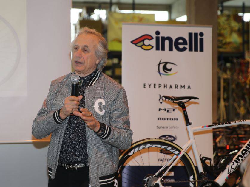 Cinelli torna in gruppo col suo Team: "Pronti alla sfida: il ciclismo è liquido"