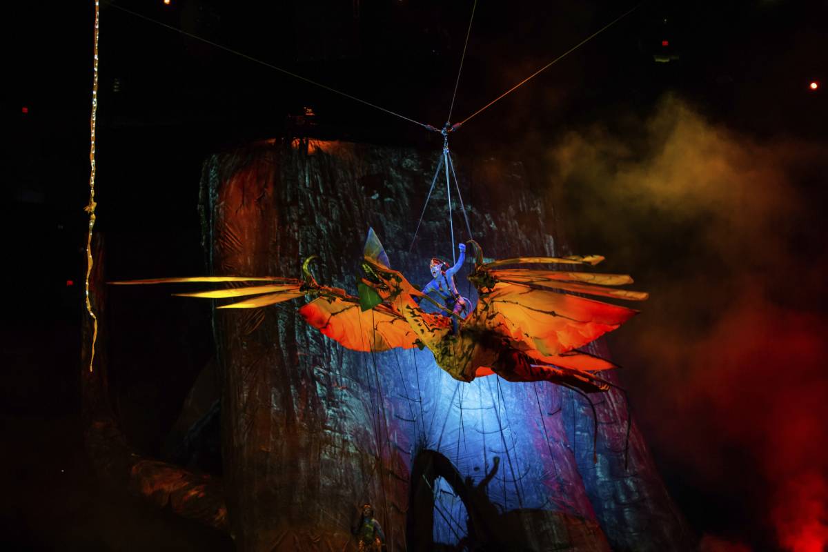 Arriva Cirque du Soleil e vuole spiccare il volo con lo show su "Avatar"