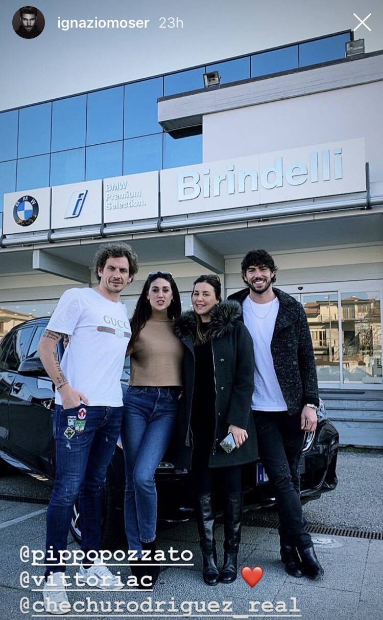 Ignazio Moser si regala una BMW super lusso