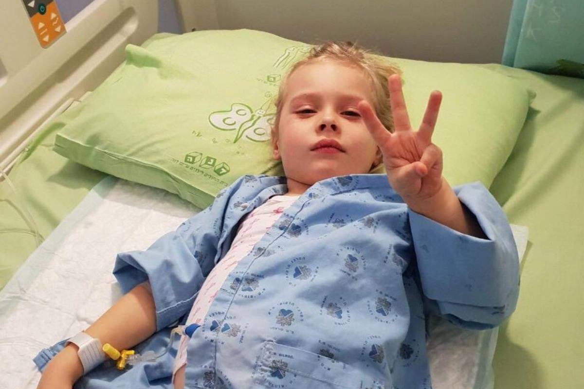 Sofia a 3 anni sta combattendo contro la leucemia, parte raccolta fondi