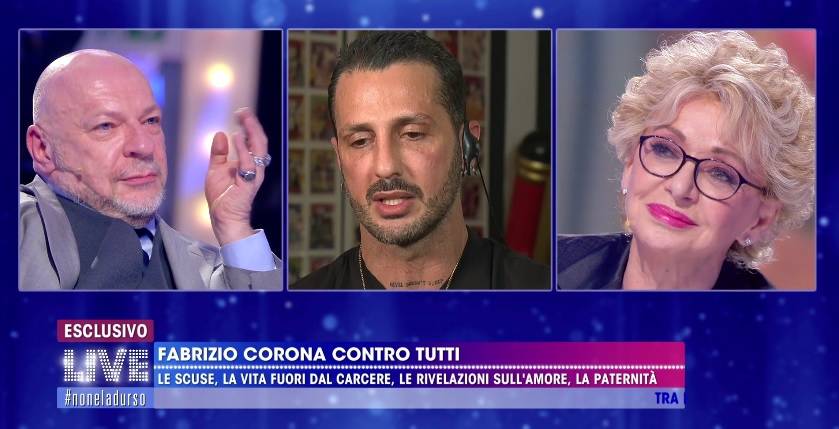 Fabrizio Corona: "Asia Argento mi manca, insieme eravamo due pazzi"
