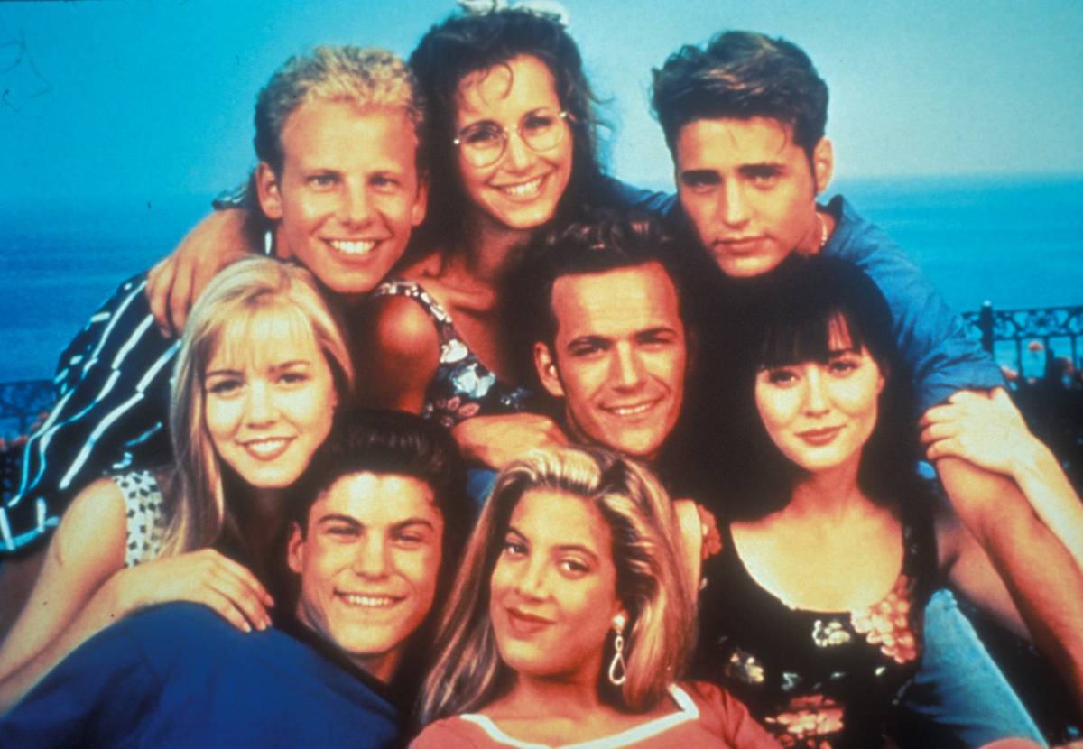 Beverly Hills 90210: la reunion del cast in memoria di Luke Perry
