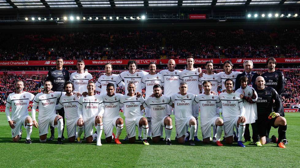Gol e spettacolo ad Anfield: le glorie del Liverpool battono il vecchio Milan