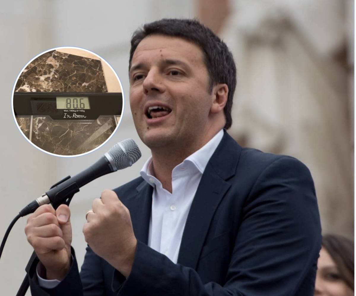 Renzi perde… Questa volta solo il peso!