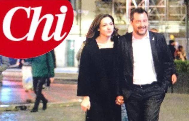Matteo Salvini e la nuova fidanzata Francesca Verdini