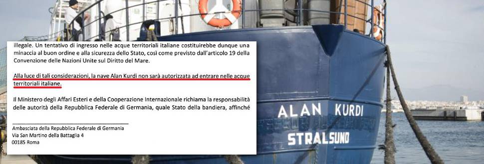 Il verbale che blocca Sea Eye: perché non può entrare in acque italiane
