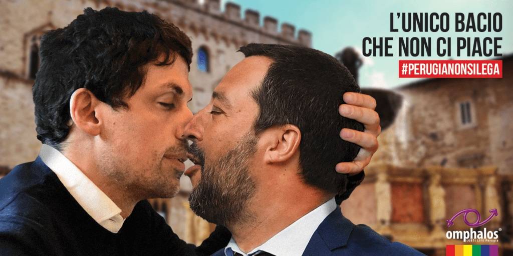 Matteo Salvini e il "bacio gay": bufera sul fotomontaggio