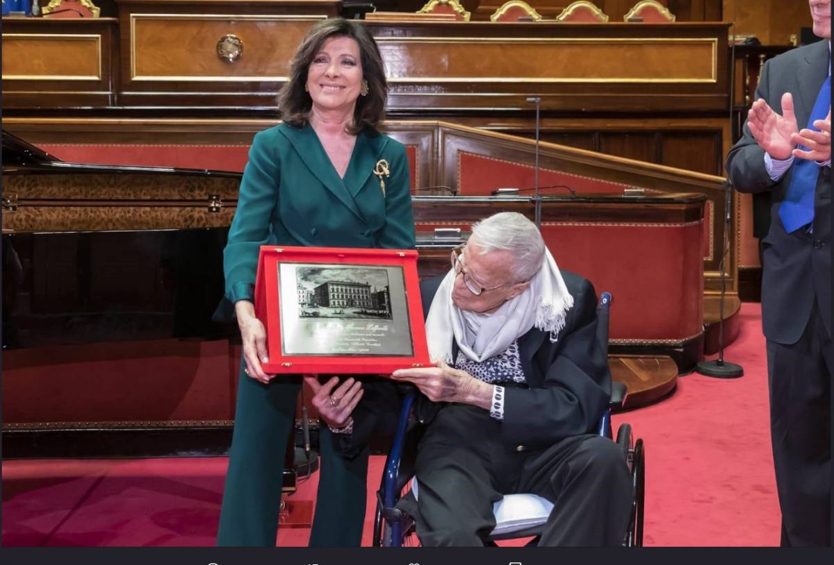 Casellati celebra il "Genio": premio alla carriera di Zeffirelli eccellenza italiana nel mondo