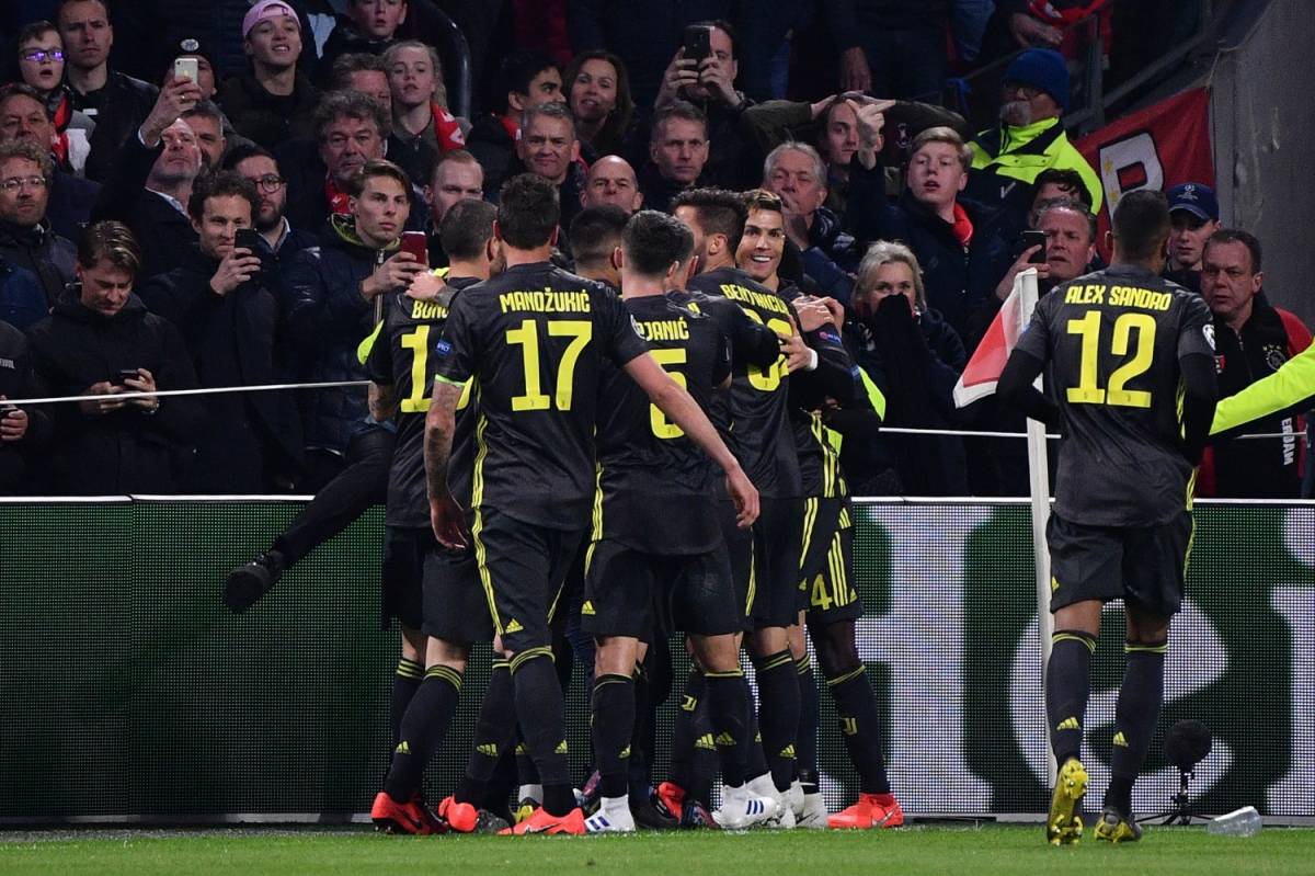 Cristiano Ronaldo non basta: buon 1-1 della Juventus in casa dell'Ajax