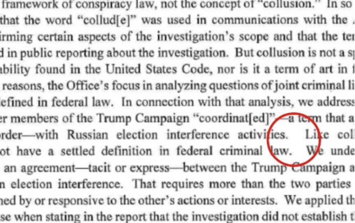 L'anomalia tipografica del rapporto Mueller: ecco chi l'ha scritto