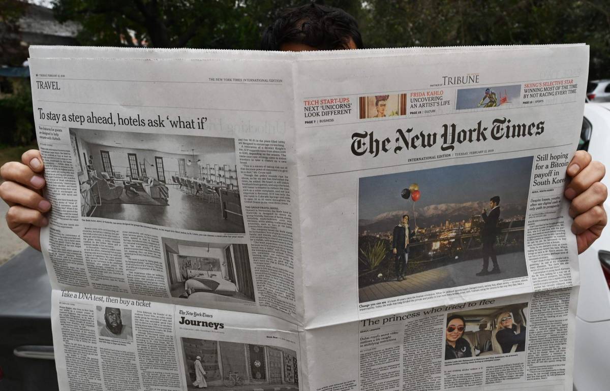 Usa, bufera sul New York Times: "Ha pubblicato vignette antisemite"