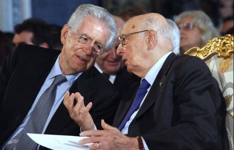 Napolitano e Monti in campo per la crociata anti-sovranisti