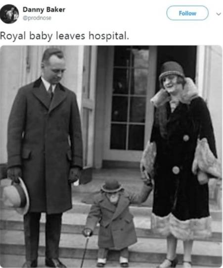 Pubblica la foto di una scimmia per dare il benvenuto al royal baby Archie: la Bbc lo licenzia in trnco