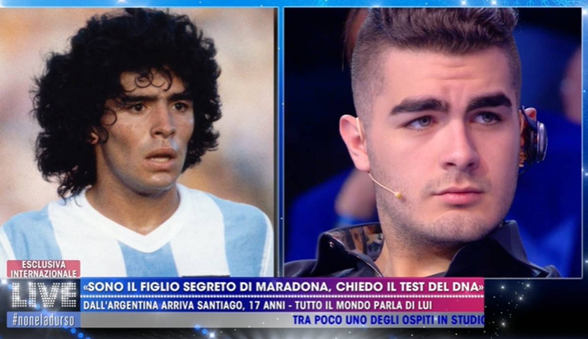 Santiago Lara è figlio di Maradona? 