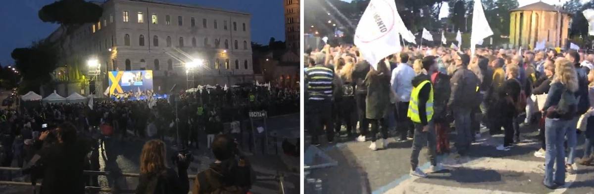 Di Maio attacca ancora Salvini. Ma la "sua" piazza è semivuota