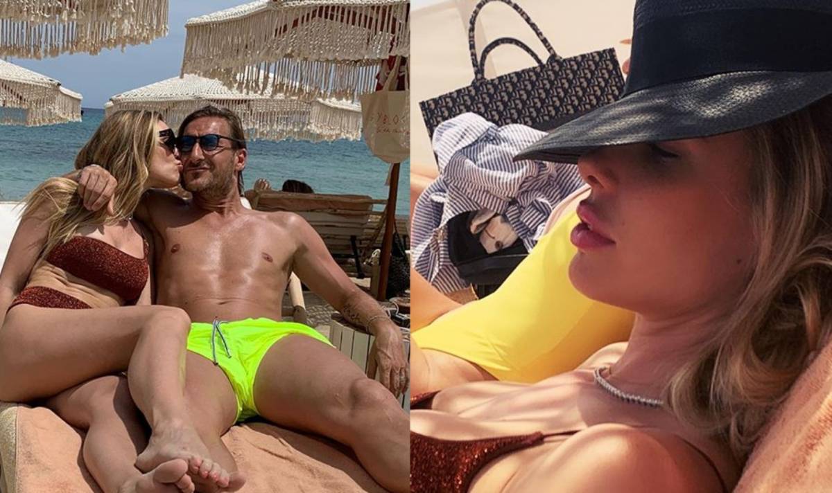 Francesco Totti e Ilary Blasi hot a Ibiza, per i 14 anni di matrimonio. Lui promette: "Per sempre"