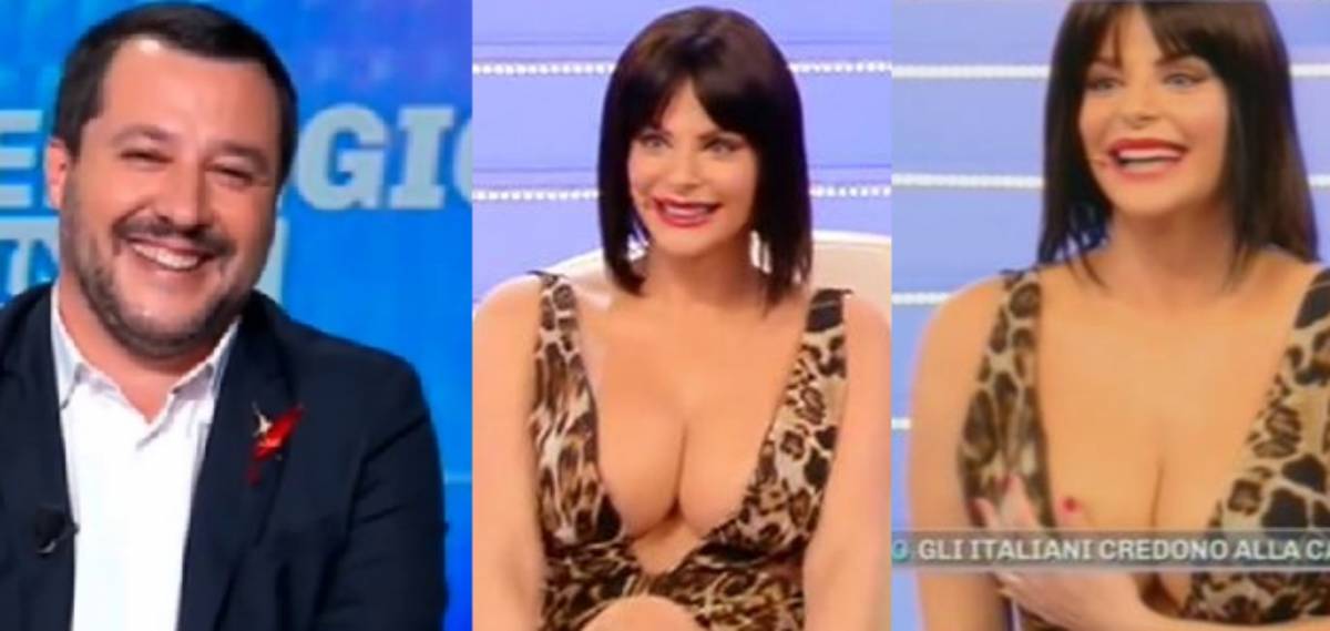 Francesca Cipriani elogia Salvini: "Matteo è affascinante, mi ha guardata negli occhi e non sul seno"