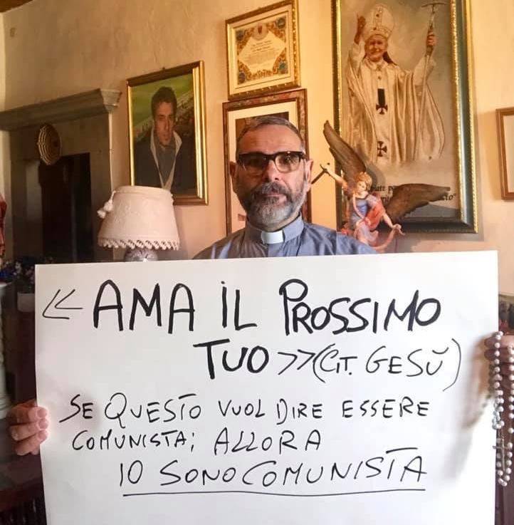 Pure Don Nando attacca Salvini: "Allora io sono comunista"