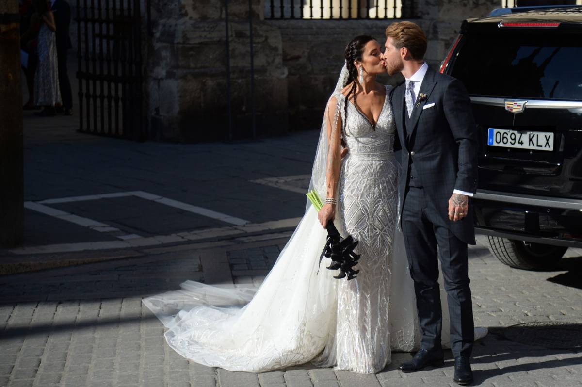 Sergio Ramos ha sposato la sua Pilar: la festa da urlo del difensore del Real