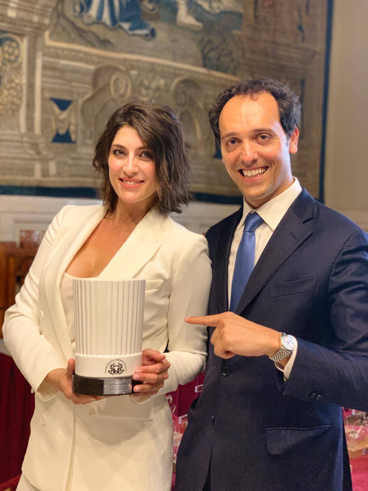 Elisa Isoardi, premio speciale per la "Prova del Cuoco" alla Camera dei Deputati