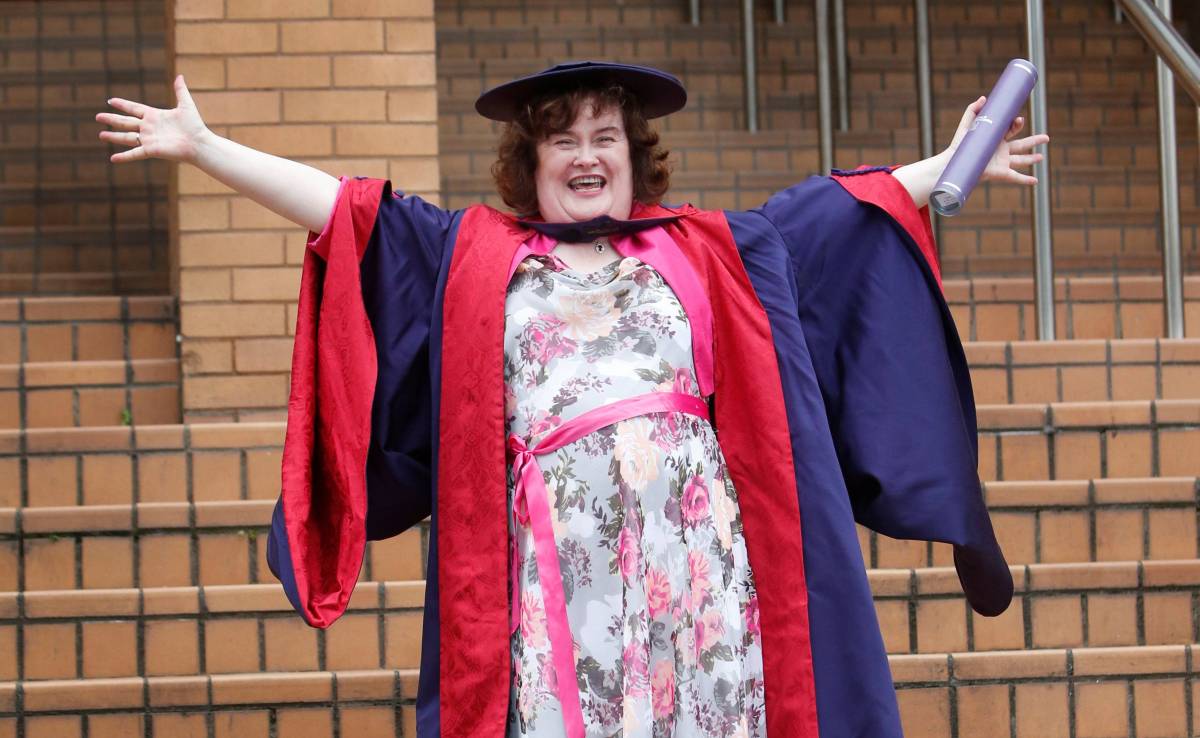 Susan Boyle vuole figli a 58 anni