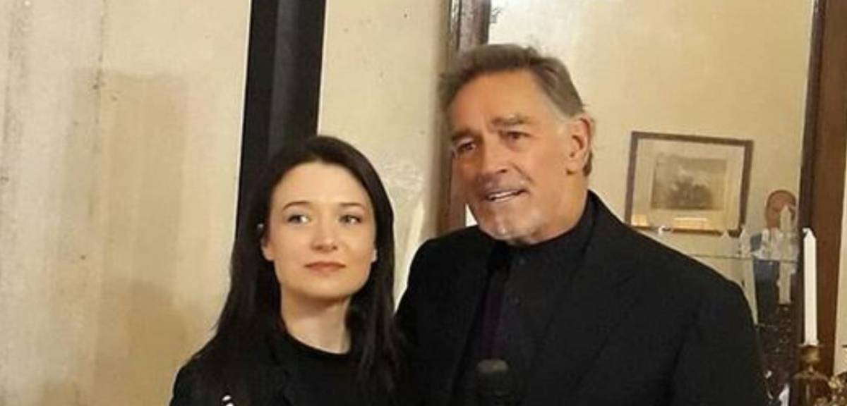 Fabio Testi innamorato a 77 anni della giovane violinista Lisa Agnelli 