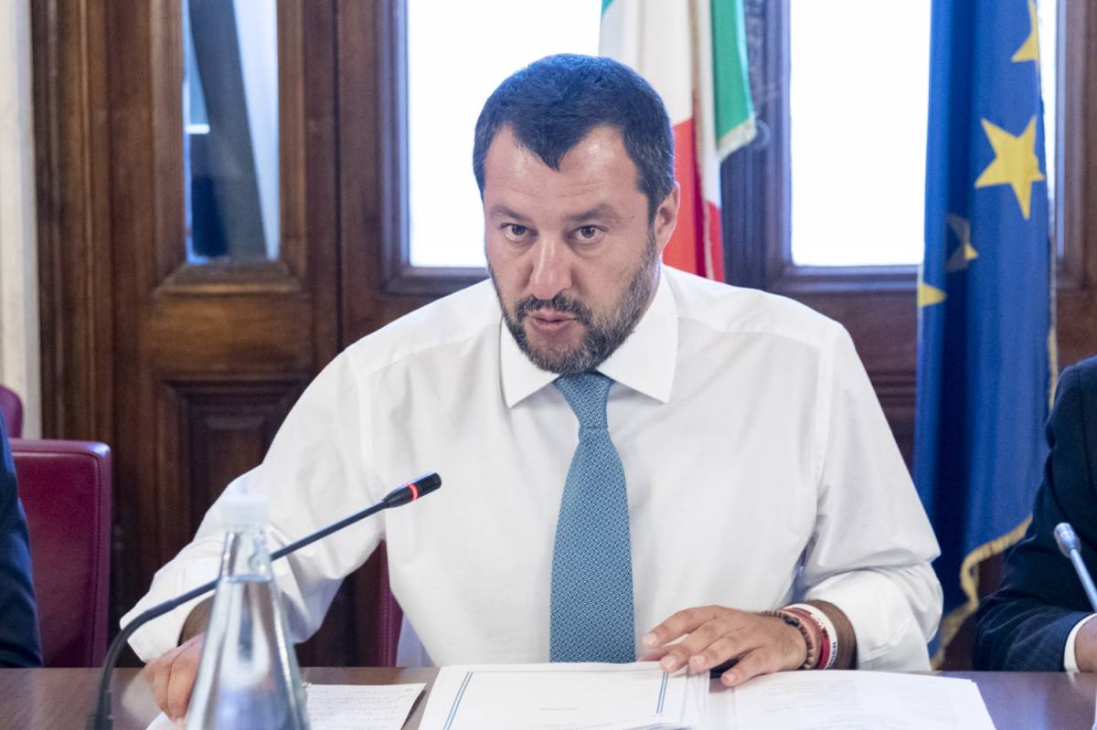 Salvini replica al cronista: "I bimbi non si coinvolgono nella polemica politica"