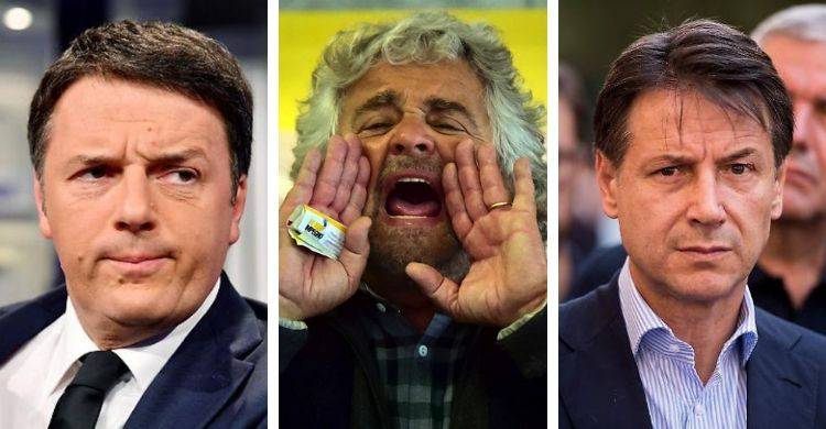 Grillo spara su Renzi e Salvini, ma non chiude al grande inciucio
