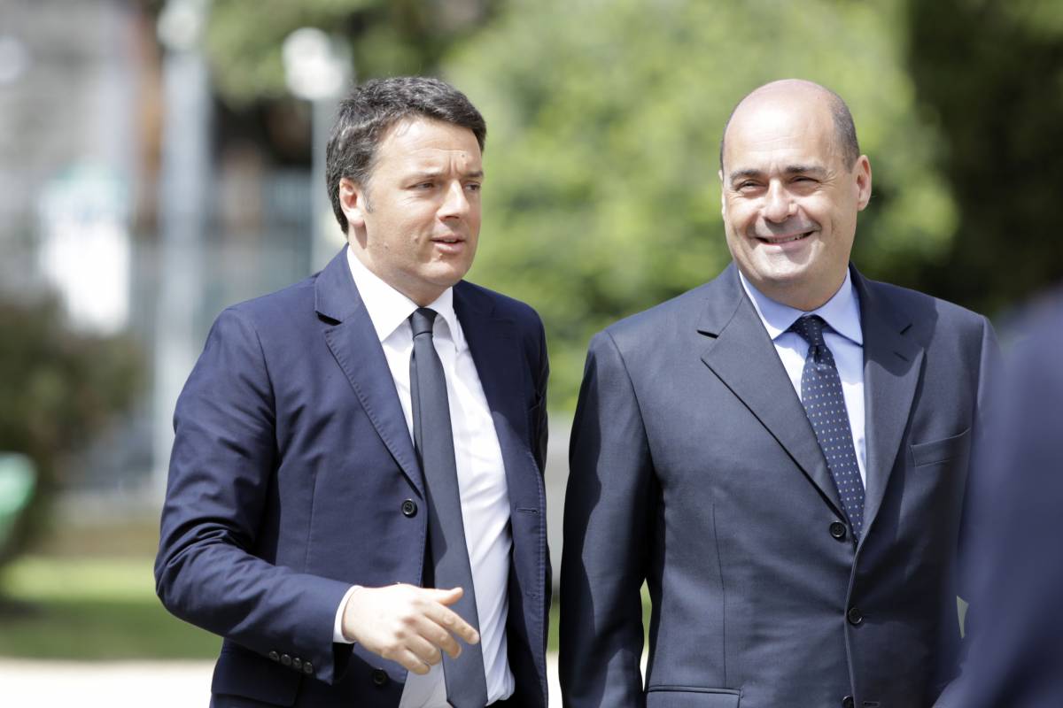 Divisi sull'alleanza con il M5s. Scontro tra Zingaretti e Renzi