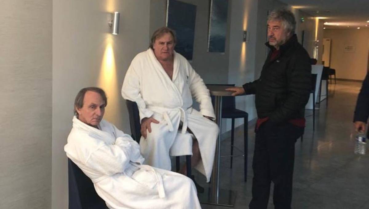 Houellebecq e Depardieu: più che un film, una terapia