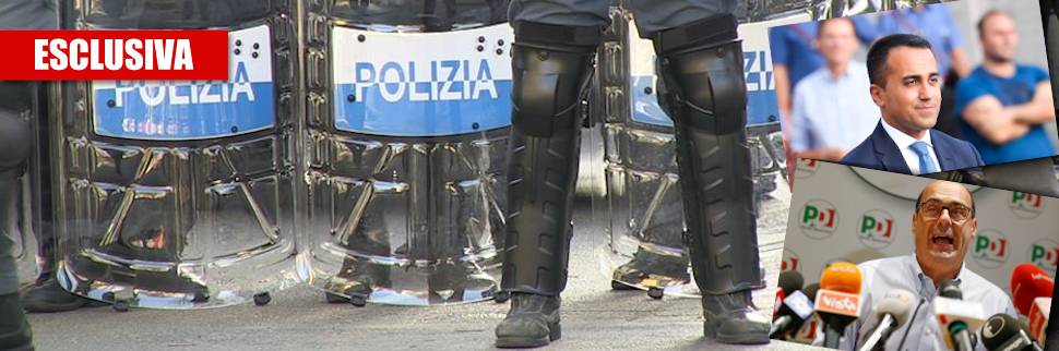 Il governo Pd-M5S agita le divise: "Torna il partito anti-polizia"