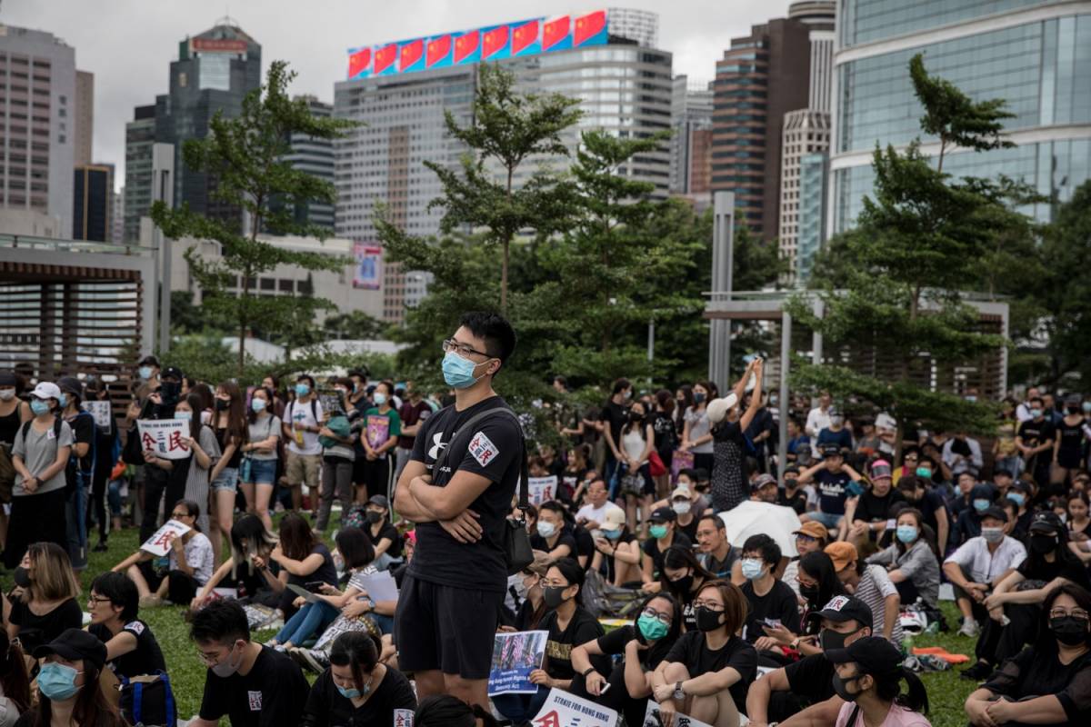 Hong Kong, appello dei manifestanti a Trump