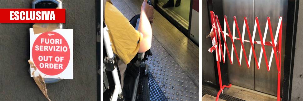 Roma, una stazione metro su due è inaccessibile ai disabili