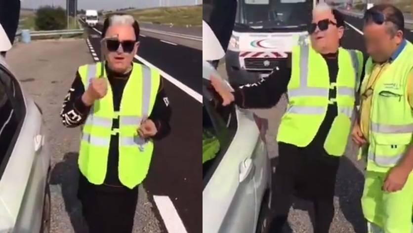 Cristiano Malgioglio, auto in panne sull'autostrada: il soccorso è tutto da ridere