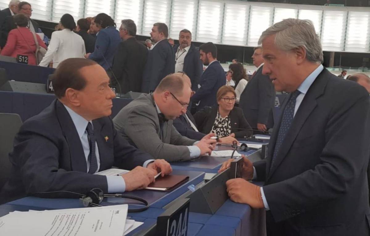 Berlusconi lancia Tajani alla vicepresidenza del Ppe