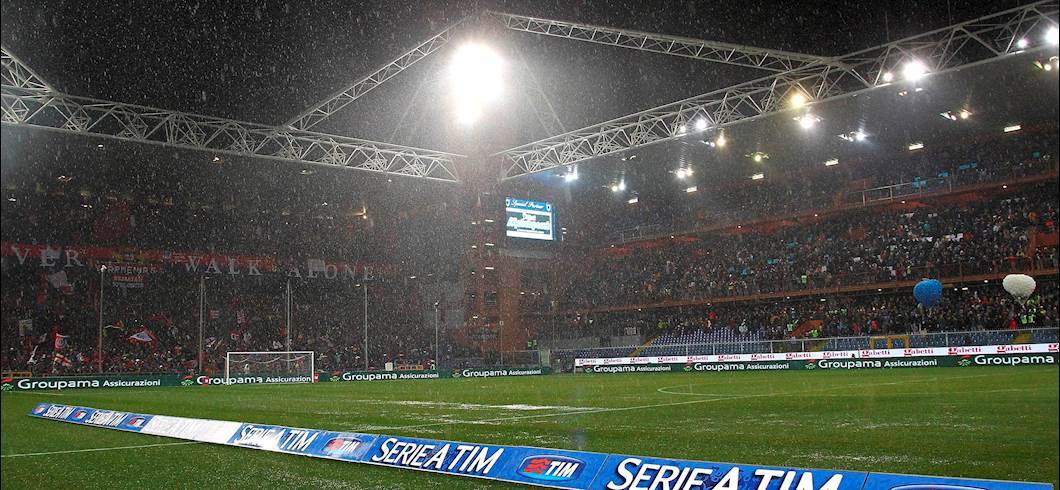 Allerta meteo a Genova: a rischio rinvio Samp-Torino