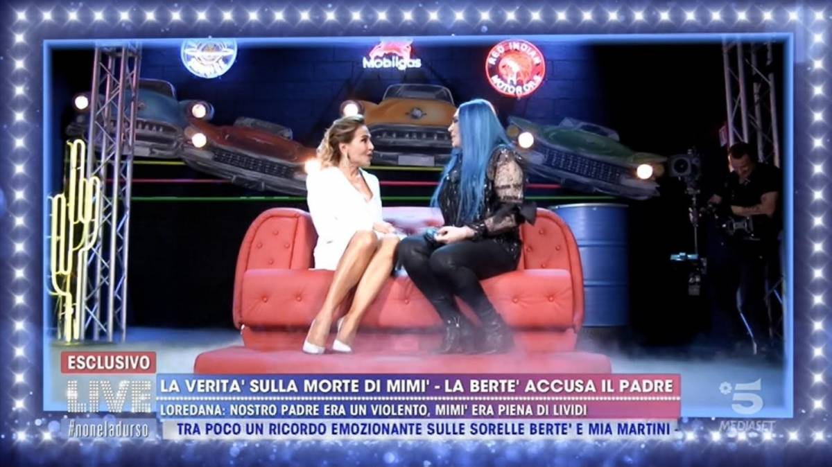 A Live, Loredana Bertè ricorda Mia Martini