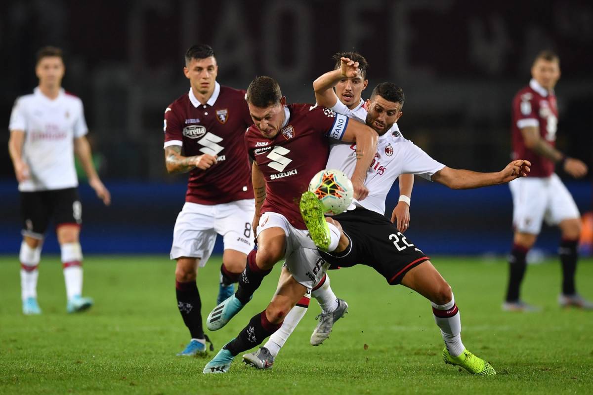 Il Torino vince sul Milan: la doppietta è di Belotti