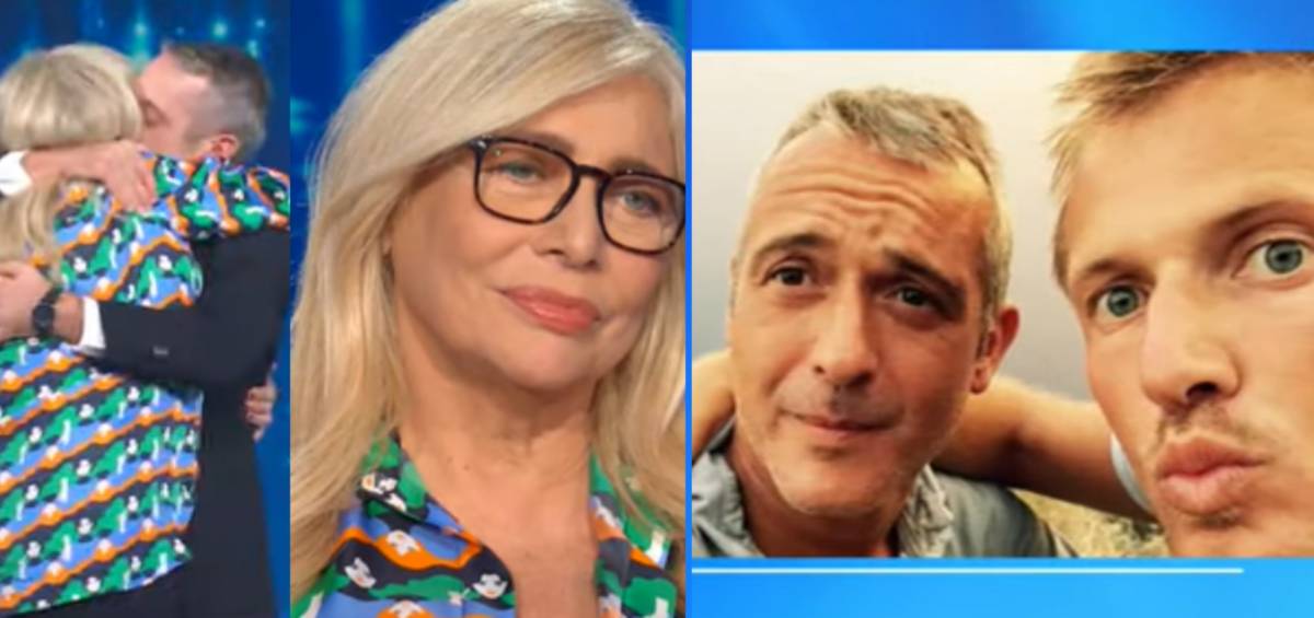 Pierluigi Diaco si commuove per la madre e il marito Orsingher Pierluigi Diaco si commuove per la madre e il marito Orsingher