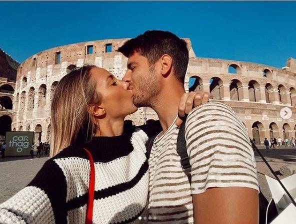 Alvaro Morata e Alice Campello innamorati a Milano: "Sei la mia vita"