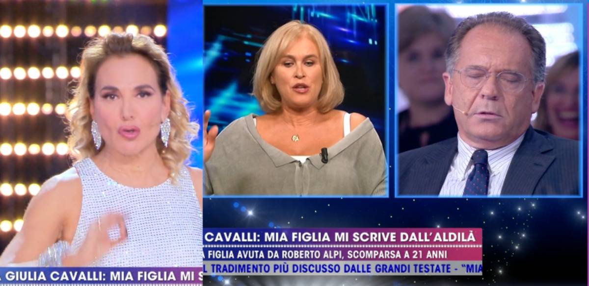 Marina Giulia Cavalli in contatto con la figlia morta? Cecchi Paone insorge
