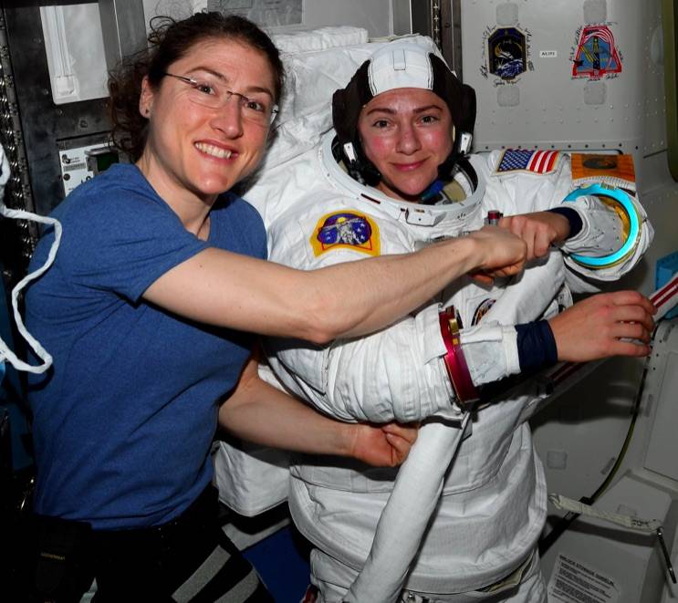 Passeggiata nello spazio: per la prima volta è solo per le donne