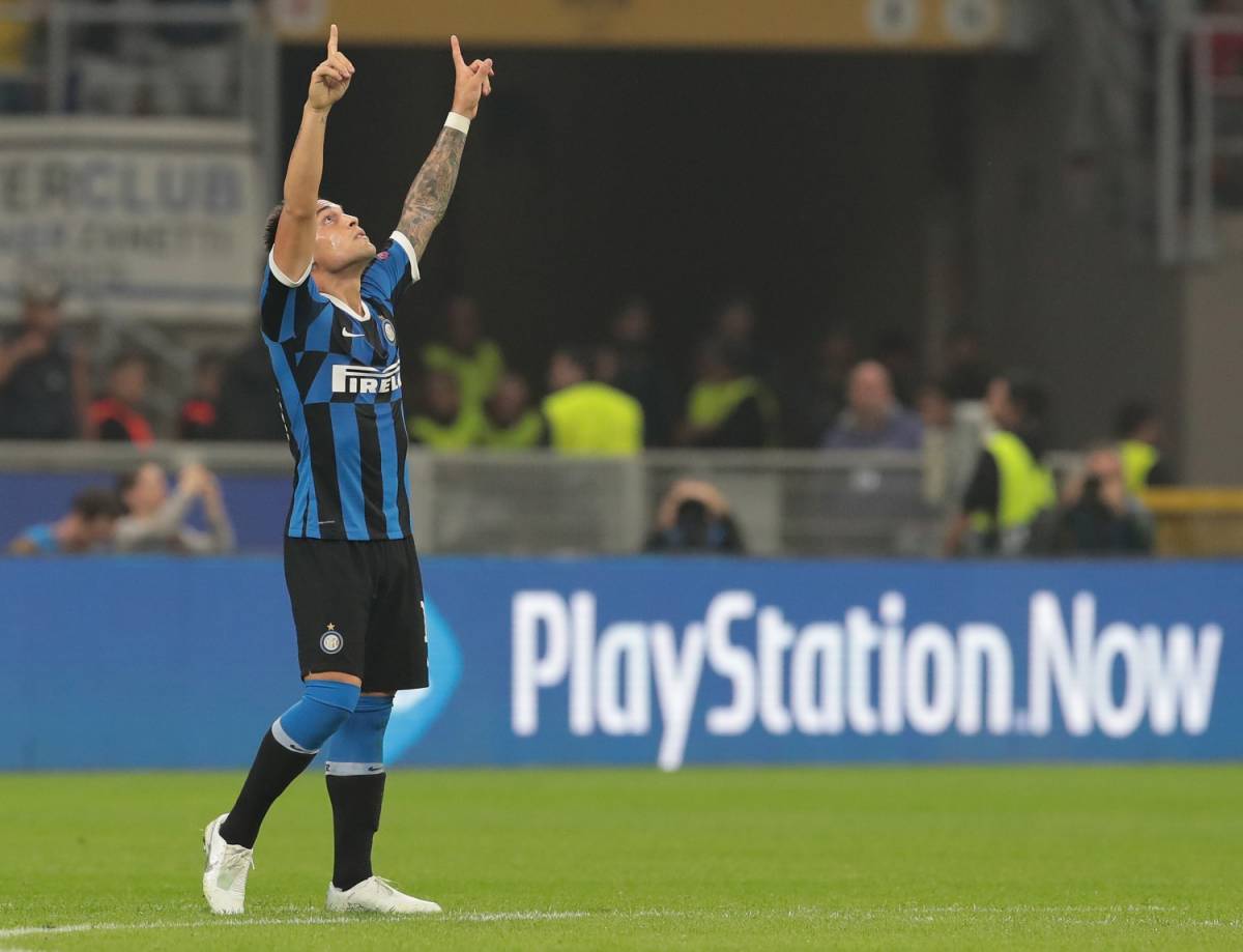 Champions, l'Inter batte 2-0 il Borussia Dortmund con Lautaro e Candreva