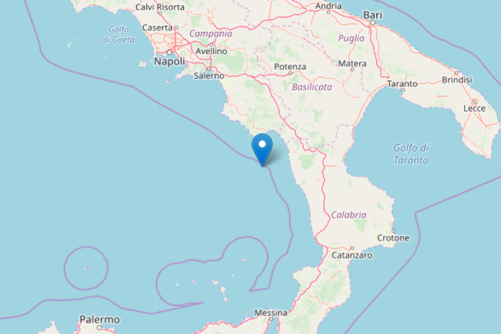 Calabria, scossa di terremoto all'alba: "Non ci sono danni"