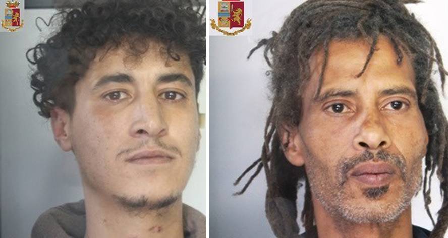 Taglierino alla gola per rapinarlo: due marocchini arrestati