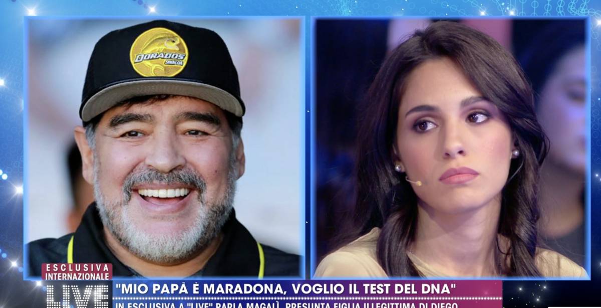 Spunta Magalì, l’undicesima figlia segreta di Maradona: "Farò il test del DNA”