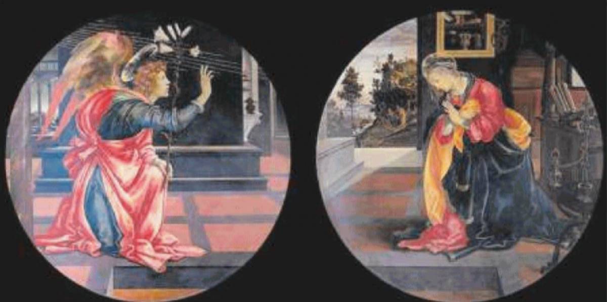 Ecco l'Annunciazione di Filippino Lippi la strenna di Sala Alessi