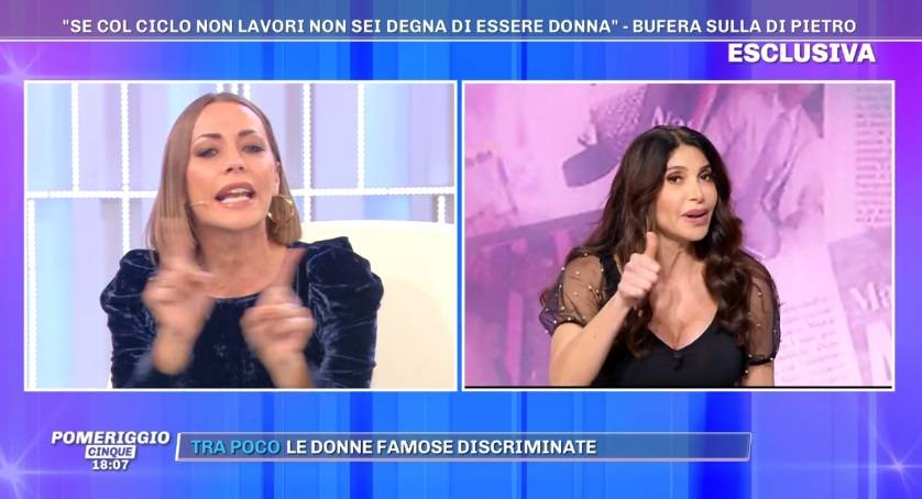 Scontro tra Karina Cascella e Carmen Di Pietro: "Ignorante"