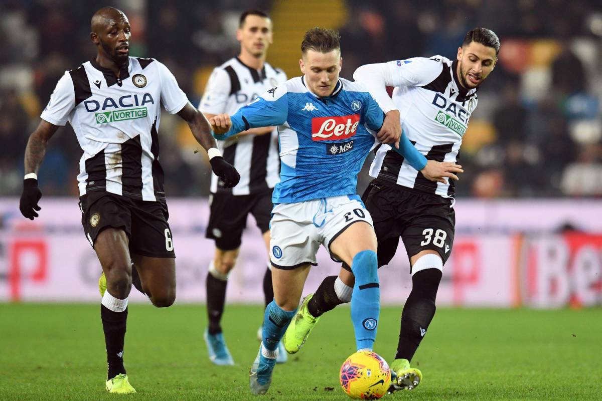 Il Napoli non esce dalla crisi: 1-1 in casa dell'Udinese